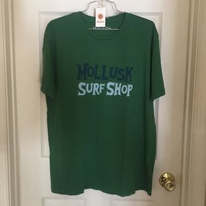 Mollusk Surf Shop Short Sleeve Shirt Mens Large